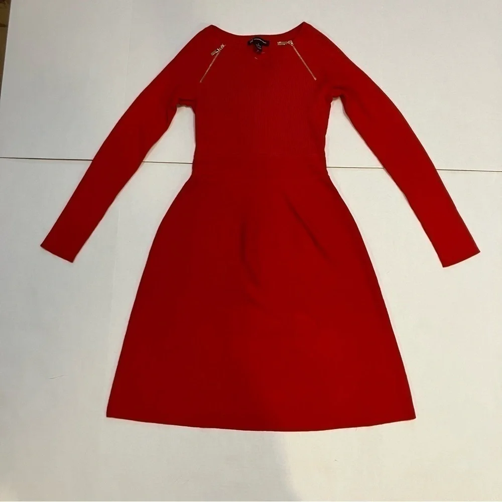 Inc red dress size s